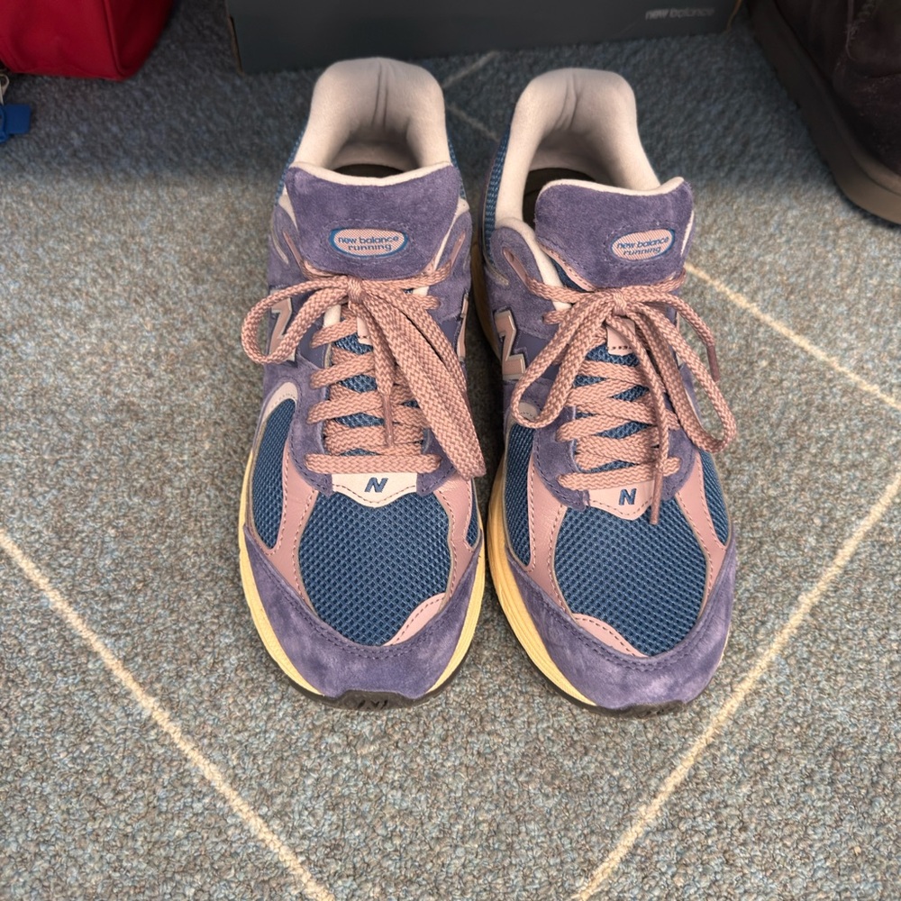New Balance Lavender and Pink Athletic Sneakers